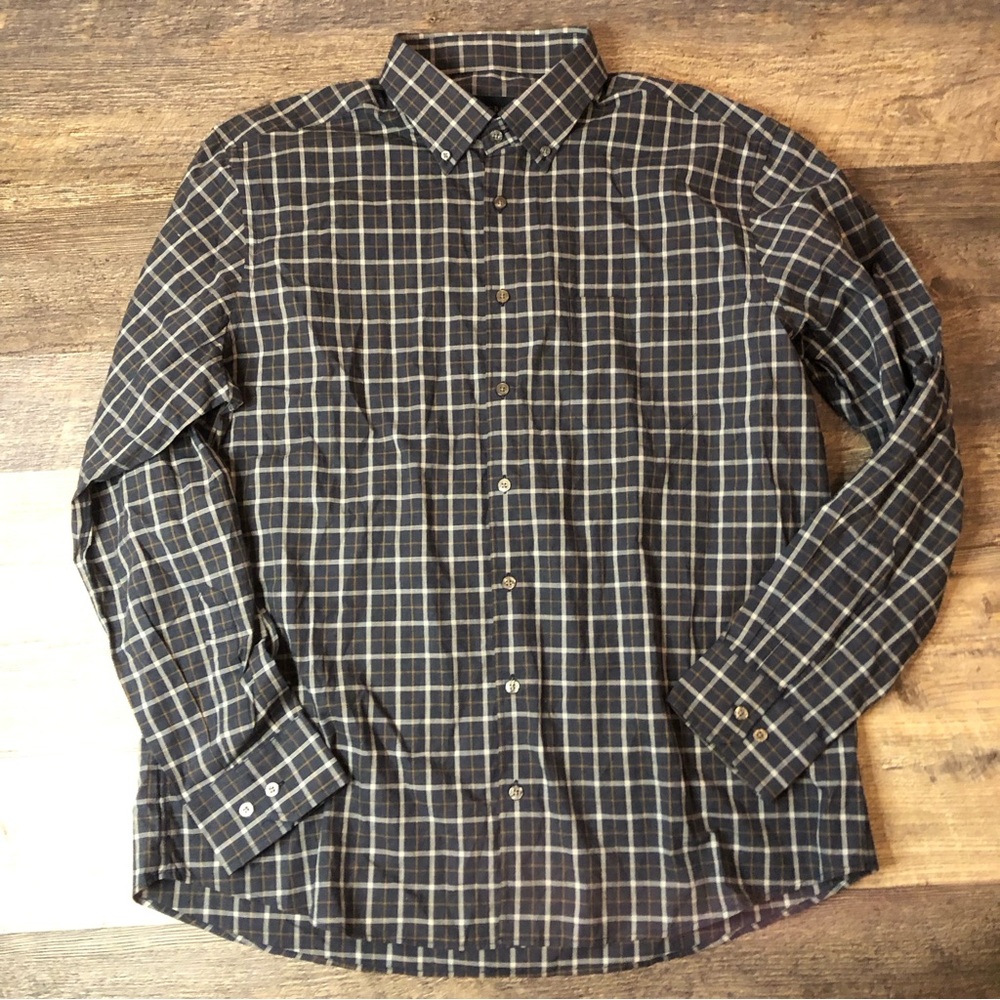 Scott Barber Long Sleeve Button Down XL